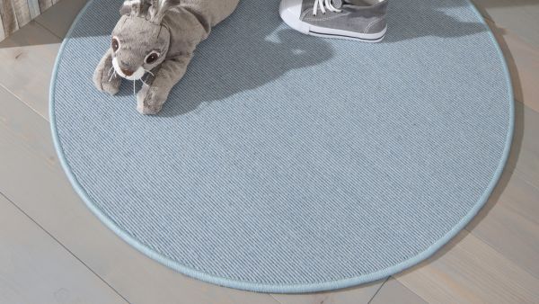 Ronde vloerkleden van tretford met festonrand