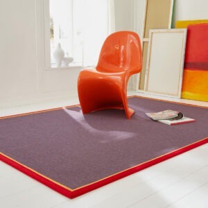 Tretford Teppiche mit Bordüre aus Wollfilz 2 Meter Breit