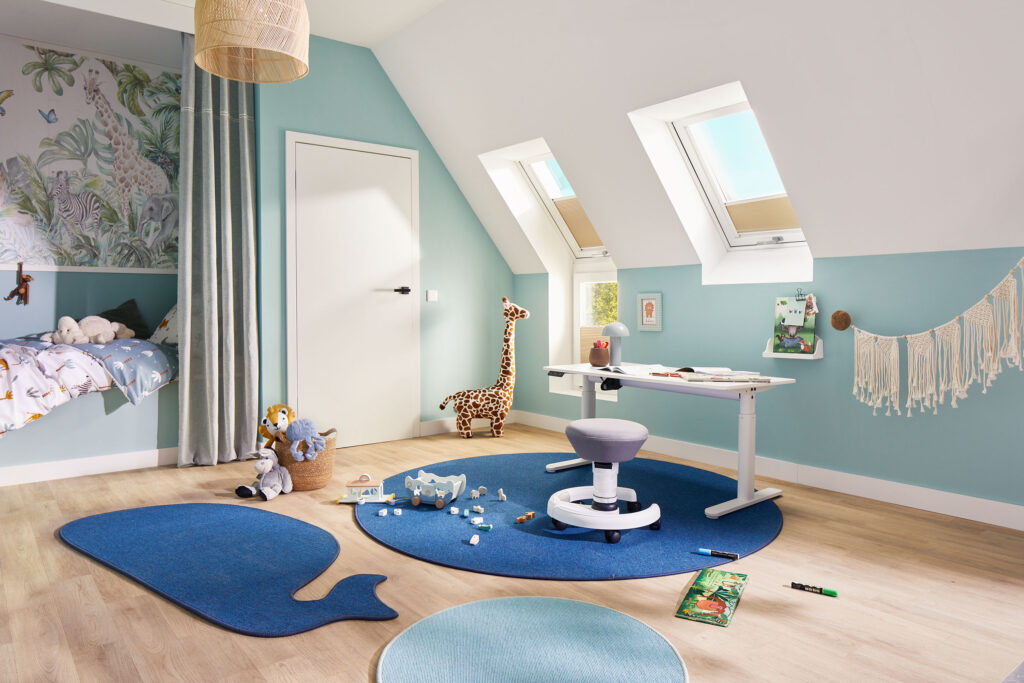 Kinder-Teppich Wal tretford INTERLAND